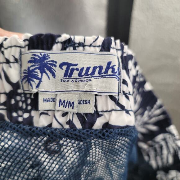 Trunks Surf & Swim Co Men's Swim Shorts Size M - Picture 3 of 4